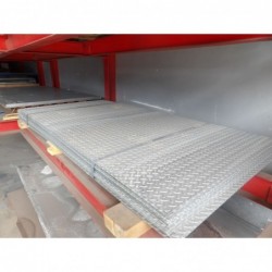 TOLE PLANE GALVAVANISÉE LARMÉE 2X1M