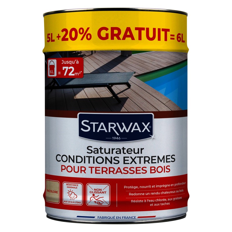 SATURATEUR HAUTE PROTECTION INCOLORE