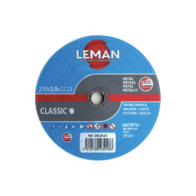 DISQUE TRONÇONNAGE Ø115 x 1MM