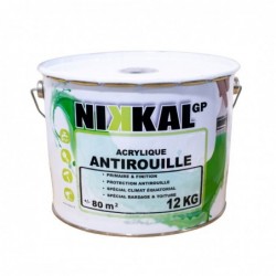 NIKKAL ANTIROUILLE ACRYLIQUE BLANC BRILLANT