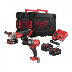 PACK PERCEUSE MEULEUSE BATTERIE PROMO