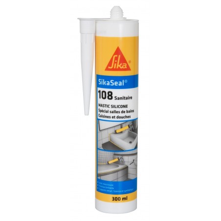 SIKASEAL - 108 SANITAIRE 300 ML SIKASEAL - 108 SANITAIRE 300 ML