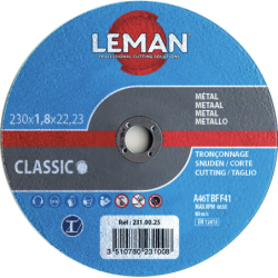 DISQUE TRONÇONNAGE Ø115 x 1MM