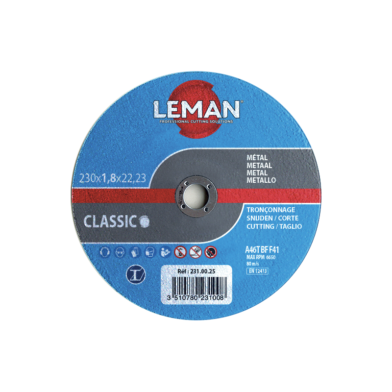 DISQUE TRONÇONNAGE Ø115 x 1MM