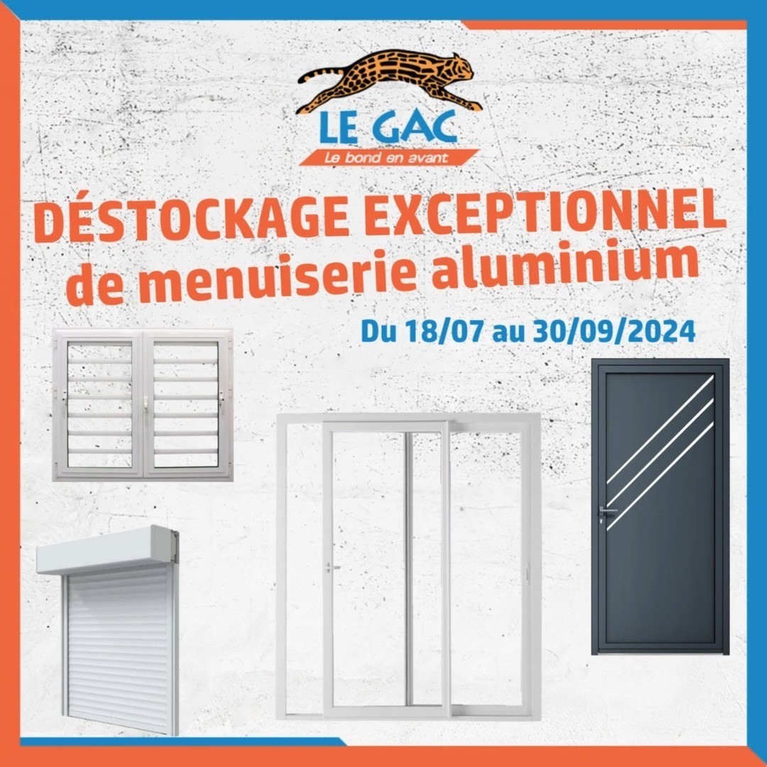 Déstockage Menuiserie Le Gac Materiaux